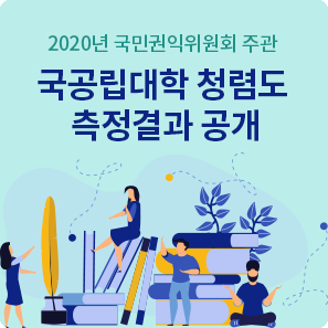 2020년도 국민권익위원회 주관 (국공립대학 청렴도 측정결과 공개)